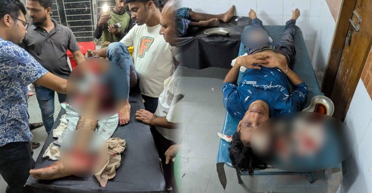 চুয়াডাঙ্গায় বাড়ি ফেরার পথে দুই যুবককে কুপিয়ে জখম, ১ জনকে ঢাকায় রেফার্ড